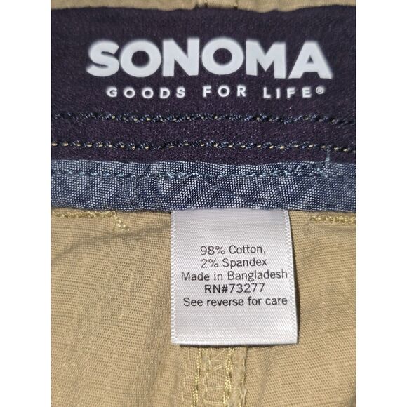 Sonoma Men's Cargo Shorts Size 40 - Picture 11 of 12